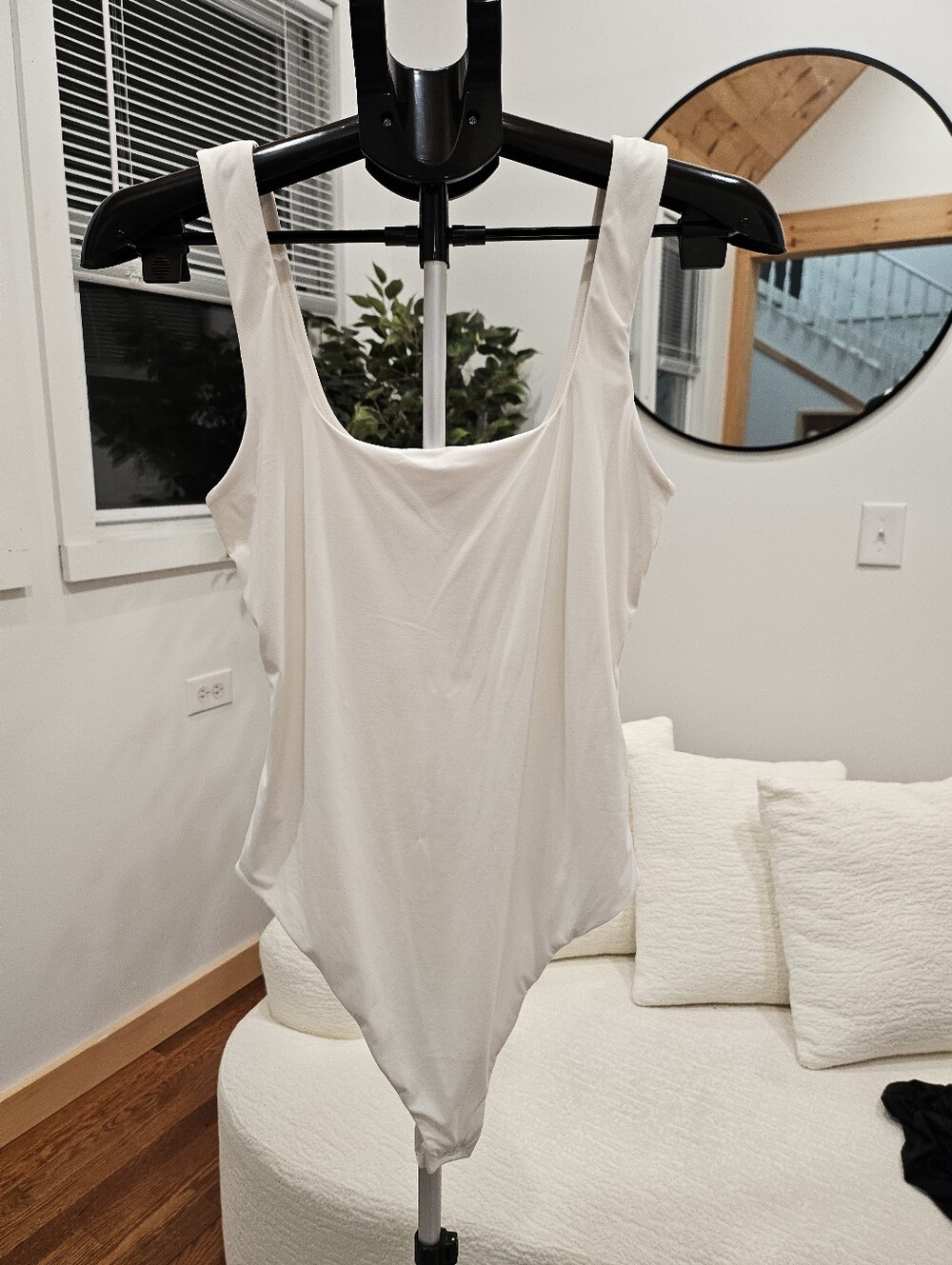 Victoria's Secret One-Piece Swimsuit White Size Large NWT